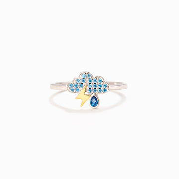 Dance in the Rain Stormy Cloud Ring
