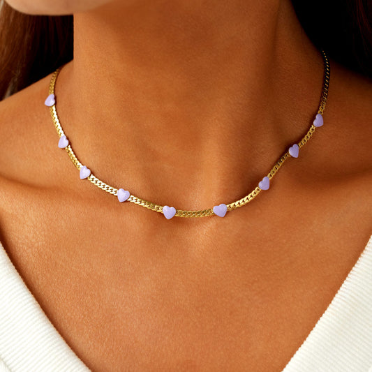 Tiny Hearts Necklace