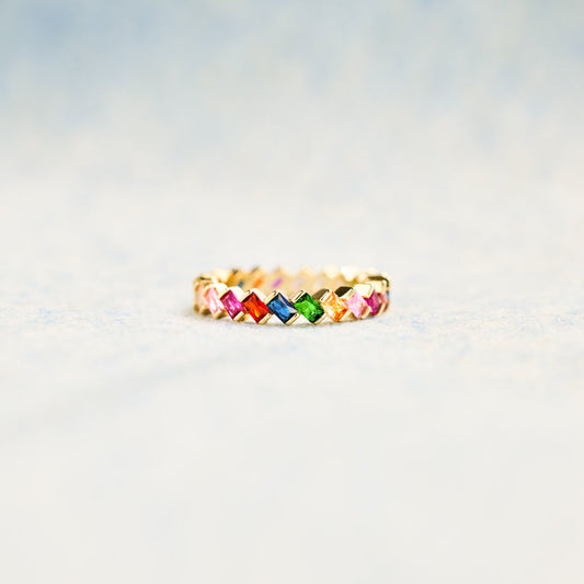 You Are The Rainbow of My Life Ring Band