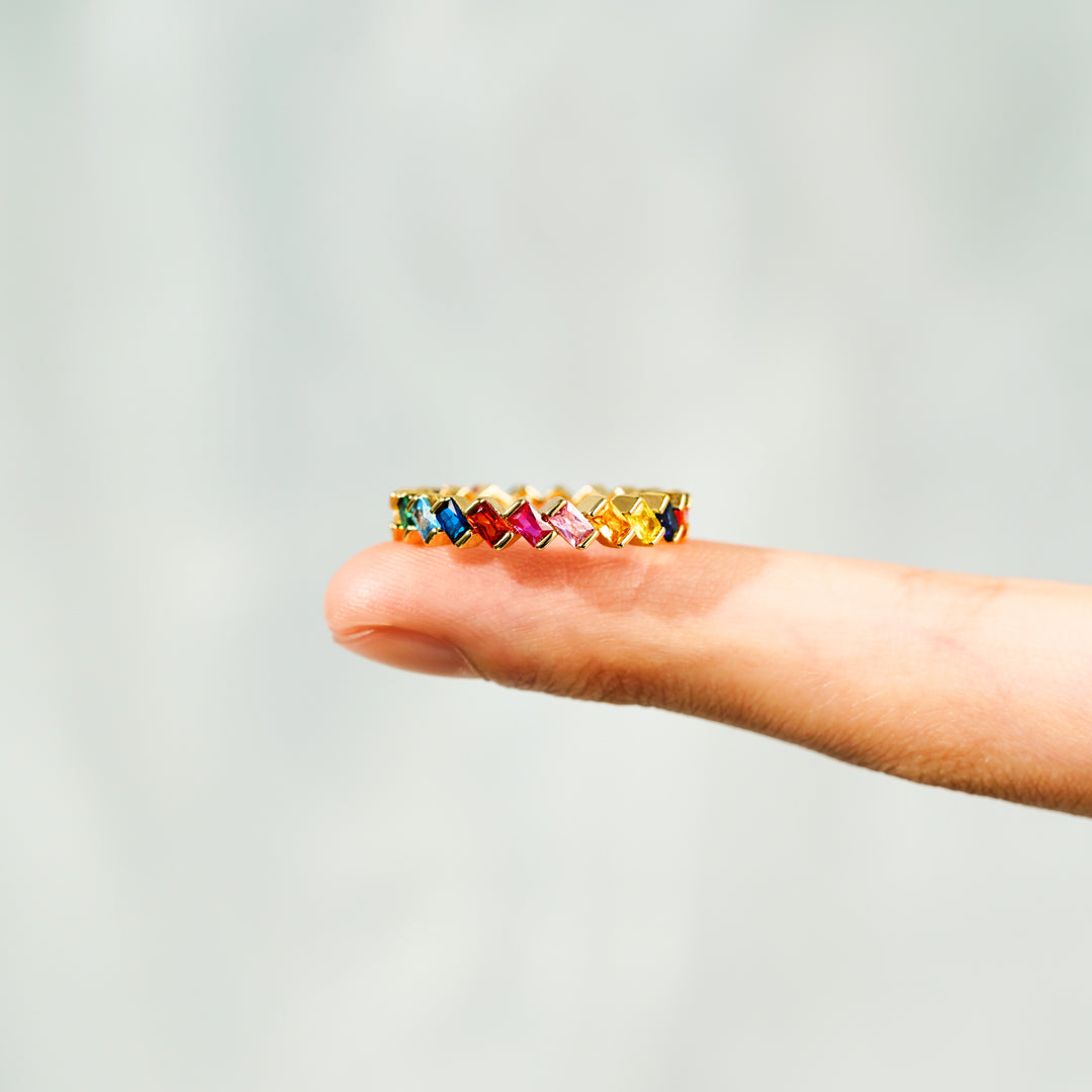You Are The Rainbow of My Life Ring Band