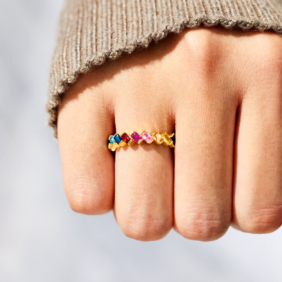 You Are The Rainbow of My Life Ring Band