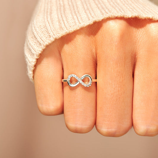 I Love You Until Infinity Runs Out Infinity Ring