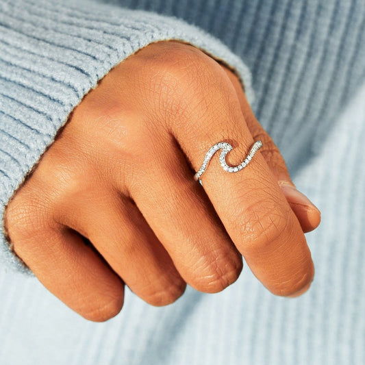 Enjoy The Waves Ring S925