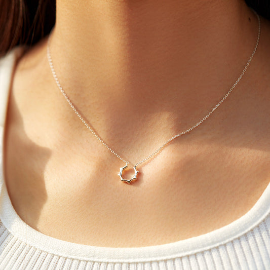 Strong Women Sun Necklace