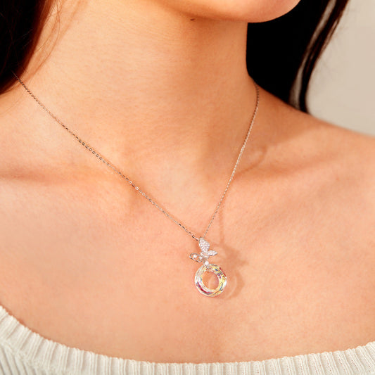 Crystal Butterfly Necklace