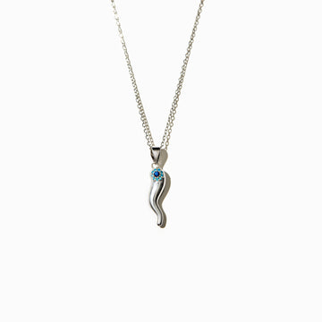Evil Eye Cornicello Necklace
