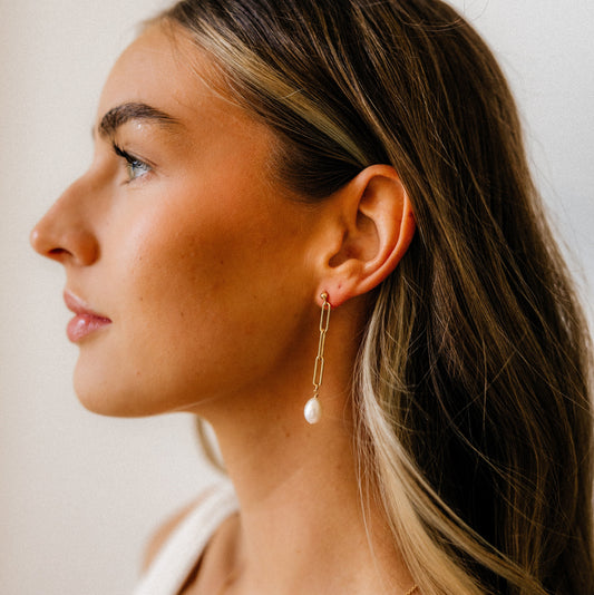 Adriana Pearl Drop Earrings