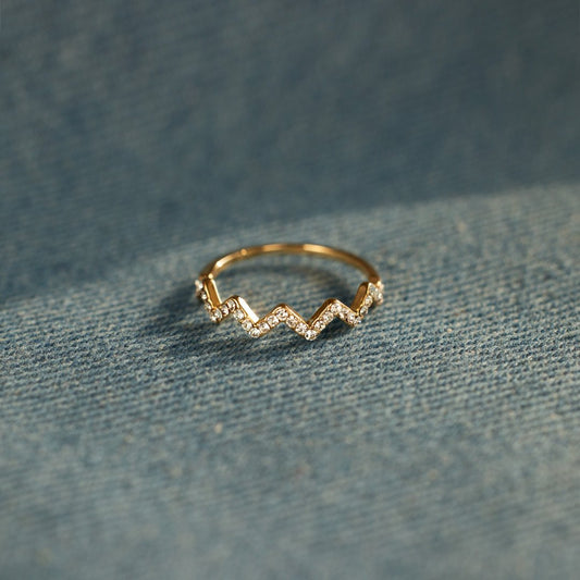 Highs And Lows Ring-Christmas Gift For Friends, Family And Loved Ones