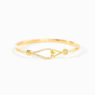 Bond Of Hearts Tied Heart Bracelet