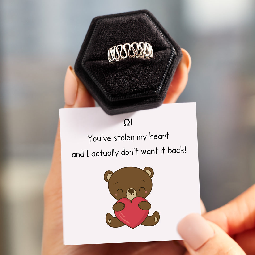 A Stolen Heart Winding Ring