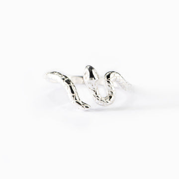 Silver Snake Ring
