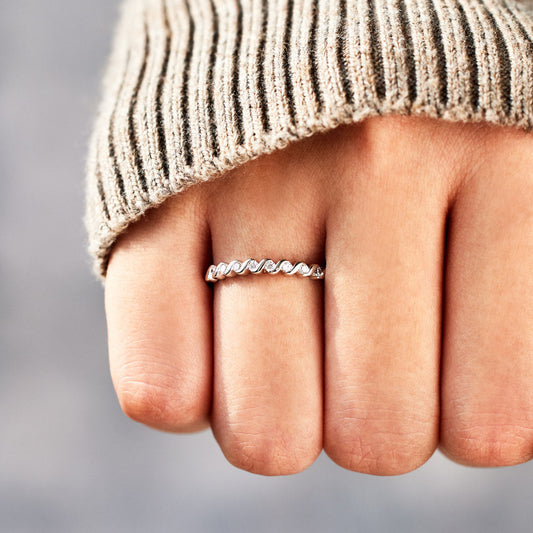Every Twist And Turn Minimalist Spiral Ring
