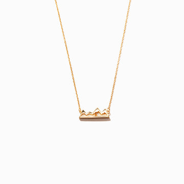 Mustard Seed Mountain Necklace
