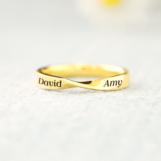 Together We Made It Through Twist Ring Band