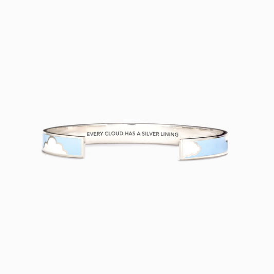 Every Cloud Has A Silver Lining Bangle