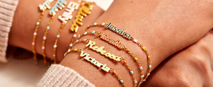 Name Necklaces, Bracelets & Rings