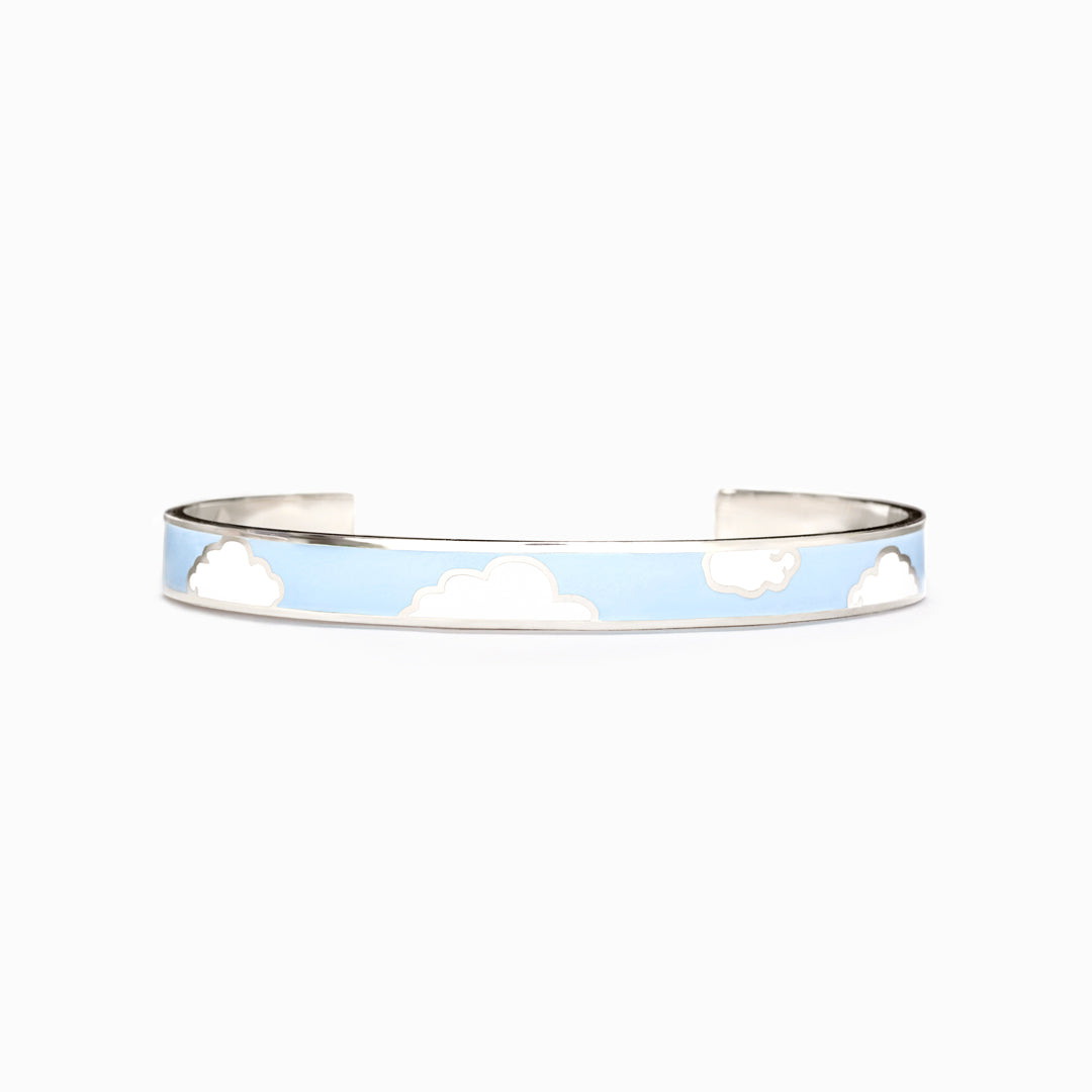 Every Cloud Has A Silver Lining Bangle