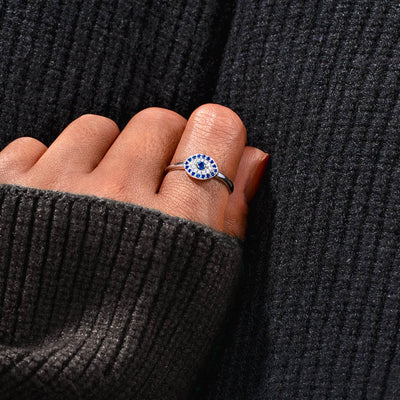 Evil Eye Protection Talisman Ring