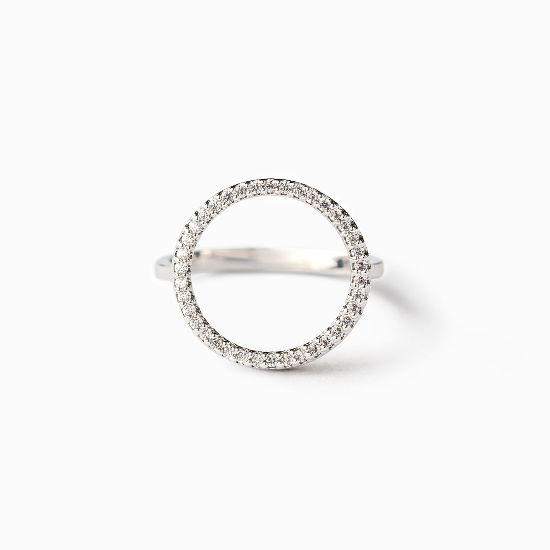 Karma Pavé Circle Eternity Ring