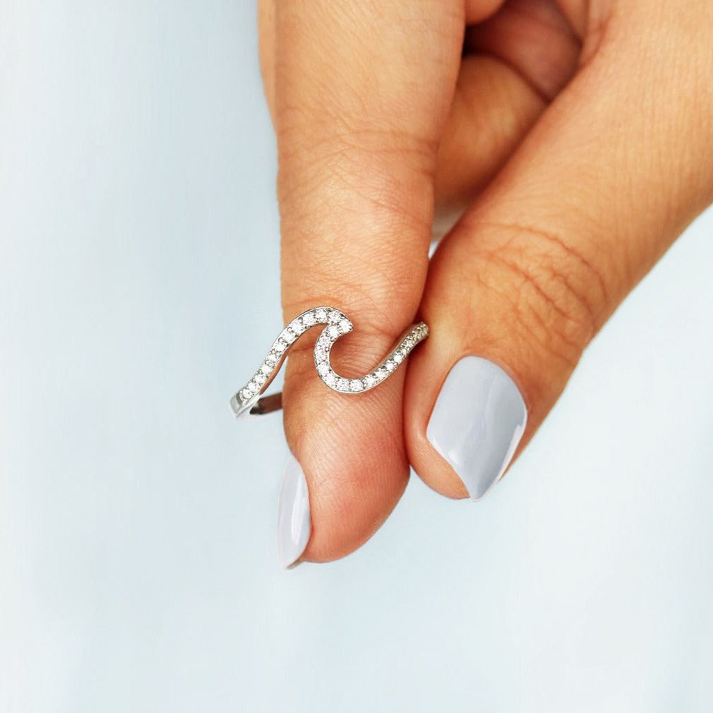 Enjoy The Waves Ring S925