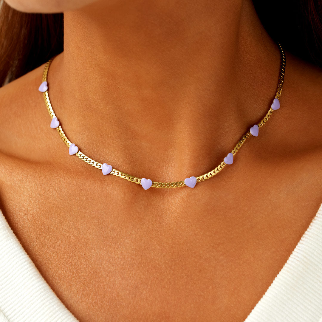 Tiny Hearts Necklace