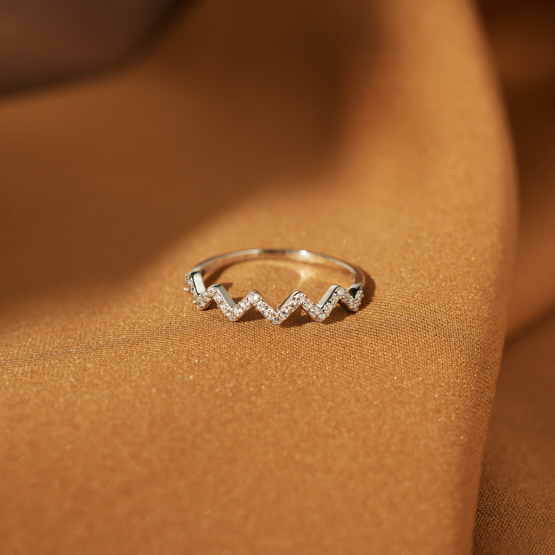 Mother & Daughter Highs And Lows Ring