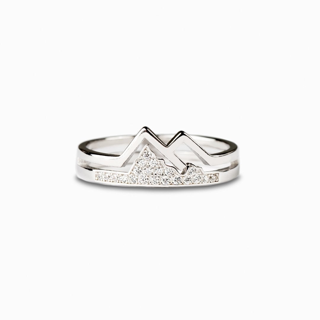To My Wife Adventure Mountain Ring