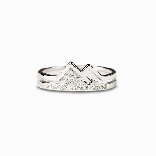 To My Wife Adventure Mountain Ring