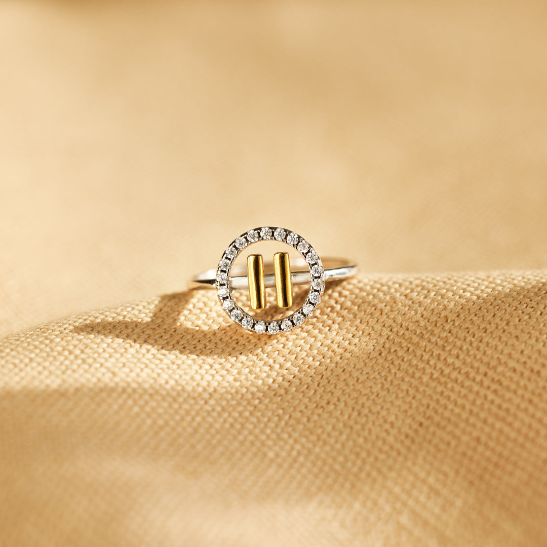 Pause If You Must But Don't Stop Pause Ring