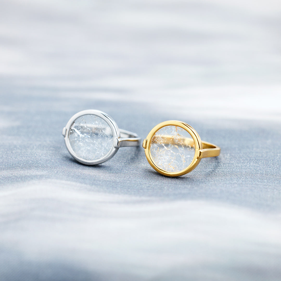 Shattered Glass Ceiling Ring