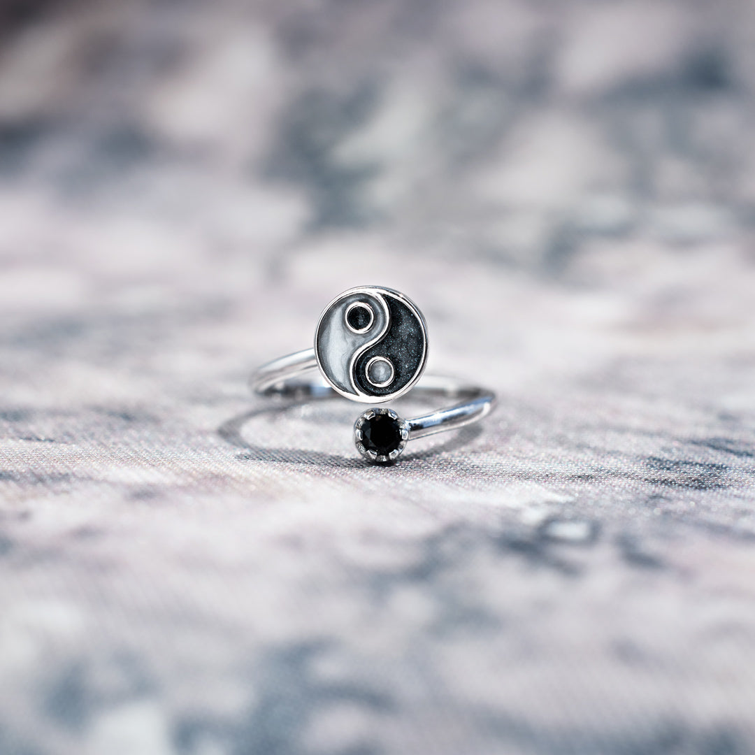 Yin Yang Spinner Fidget Anxiety Ring