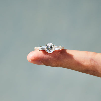 Always Choose You Oval-Cut Ring