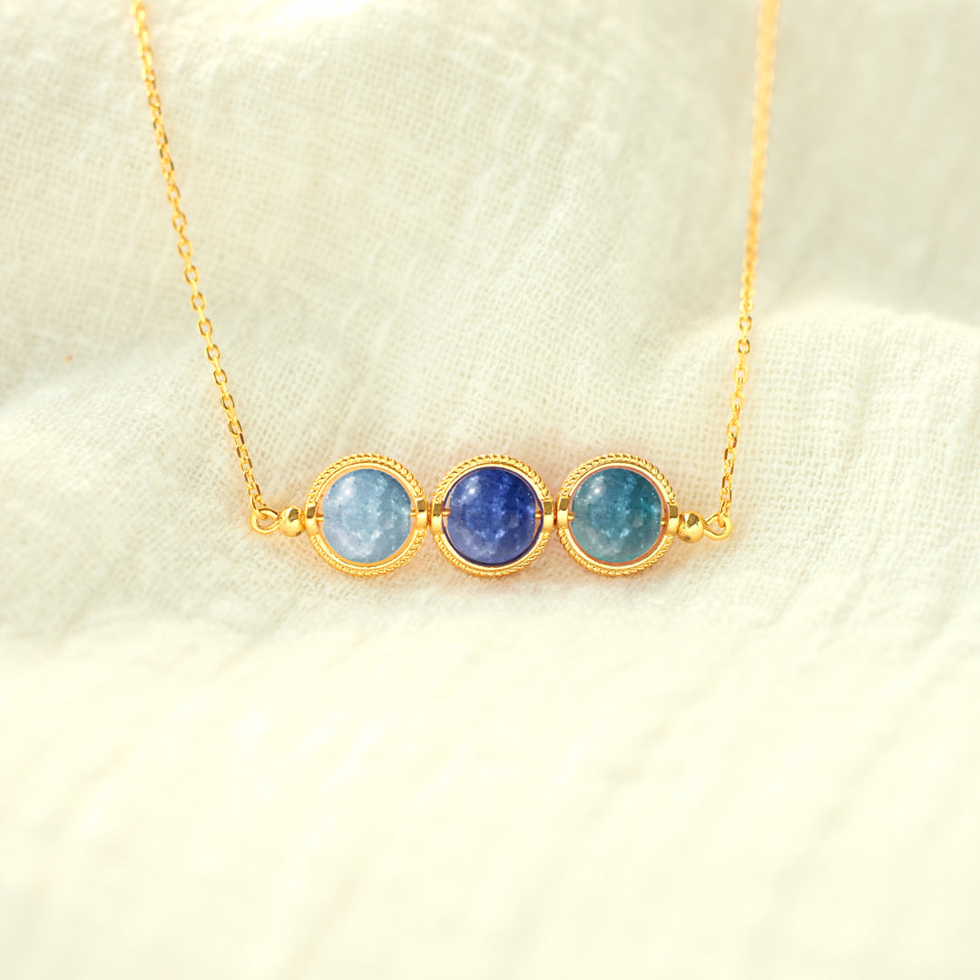 1-6 Birthstones Galaxy Necklace