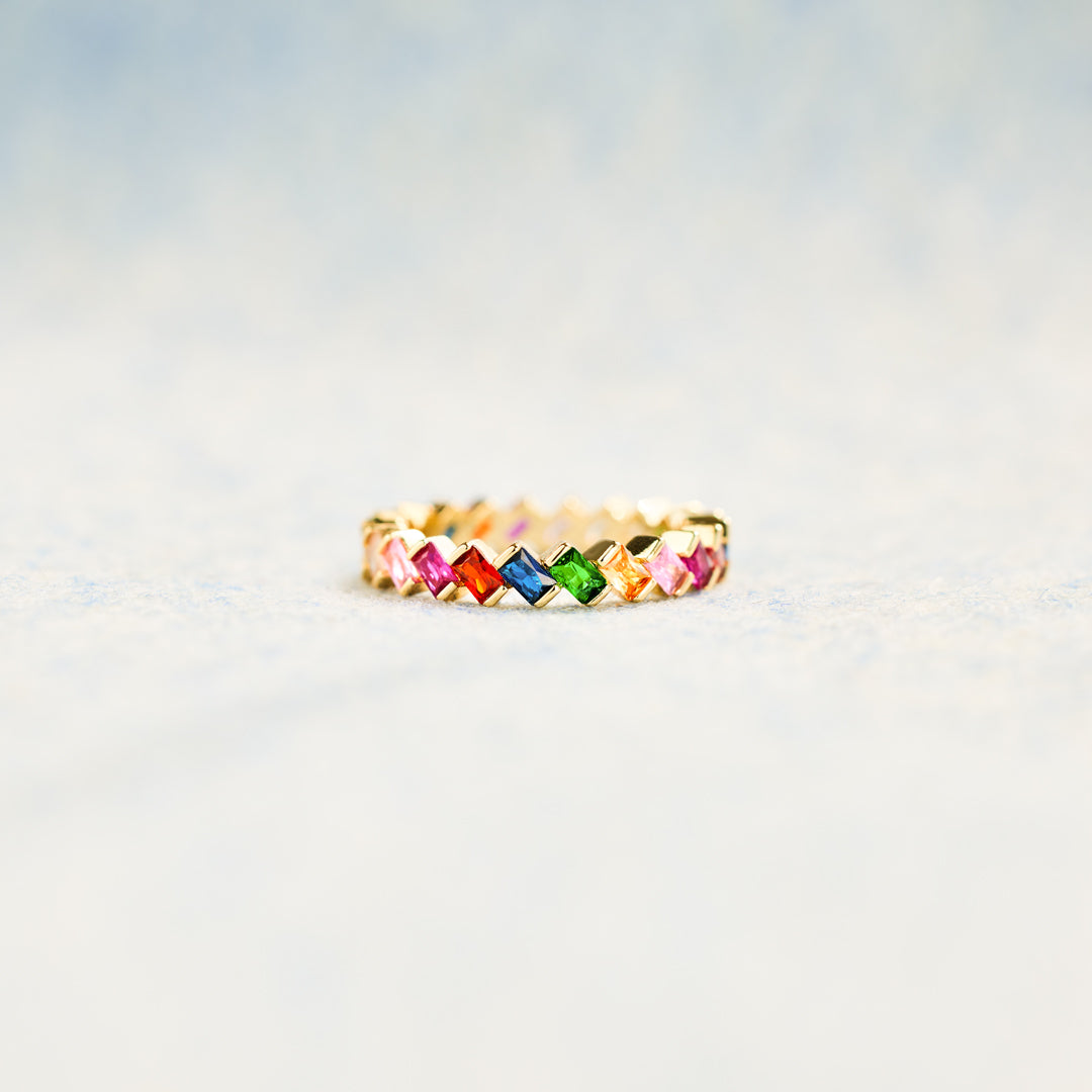 You Are The Rainbow of My Life Ring Band