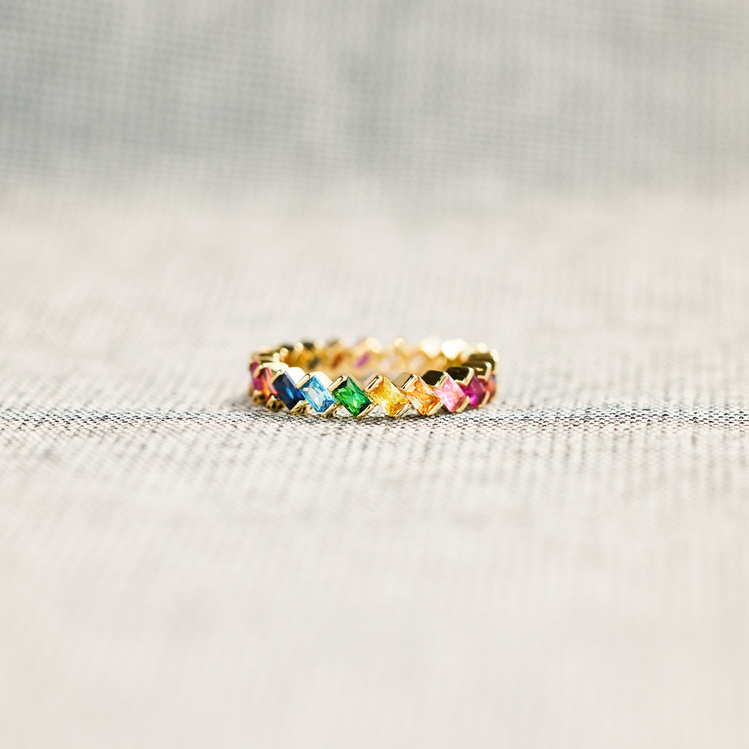 You Are The Rainbow of My Life Ring Band