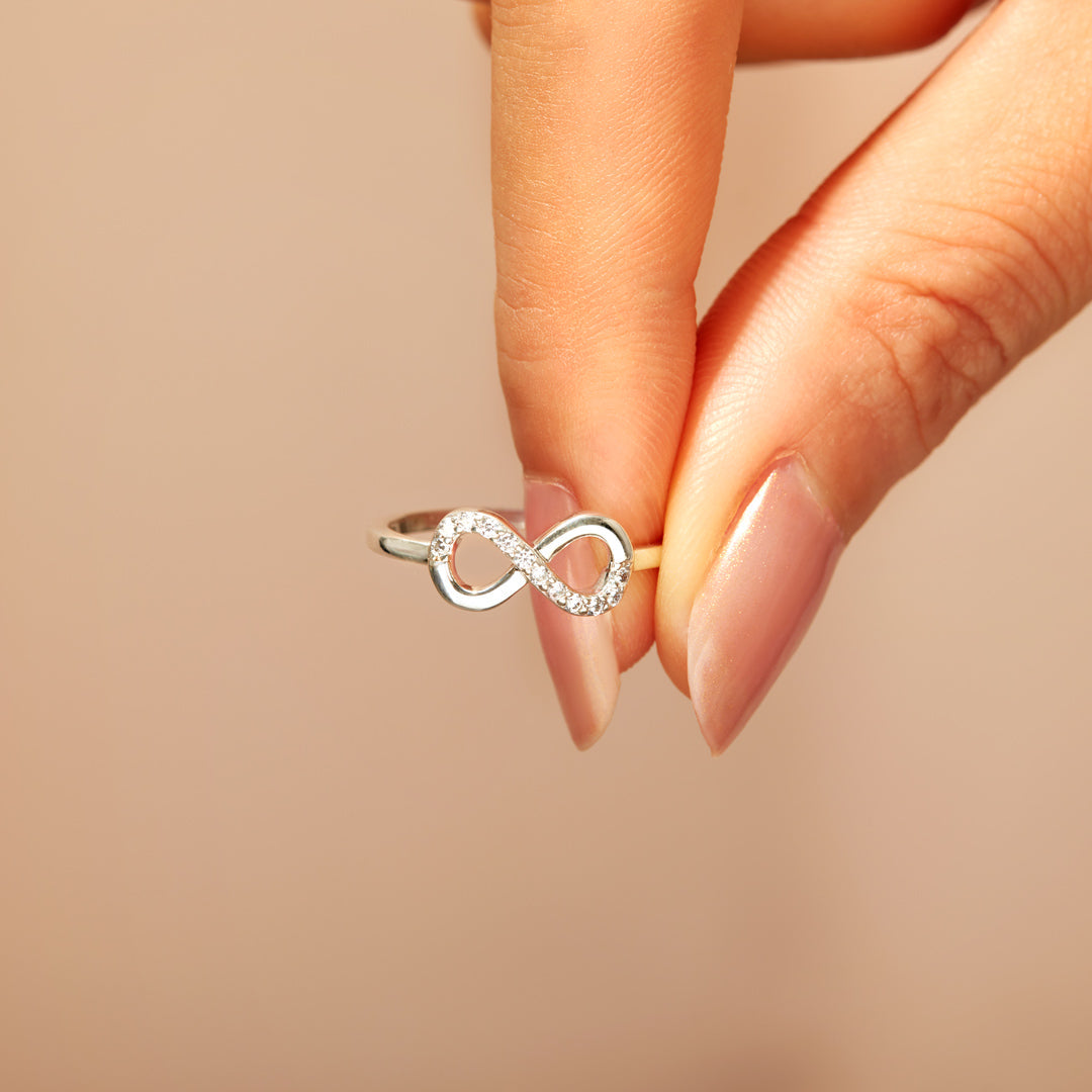 I Love You Until Infinity Runs Out Infinity Ring
