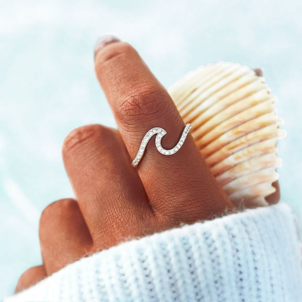 Enjoy The Waves Ring S925