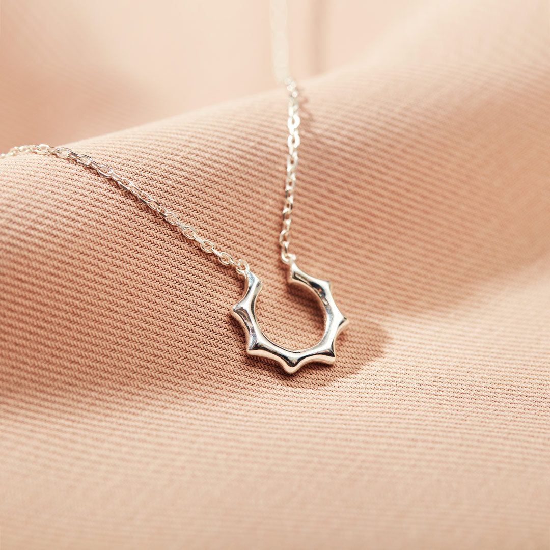 Strong Women Sun Necklace