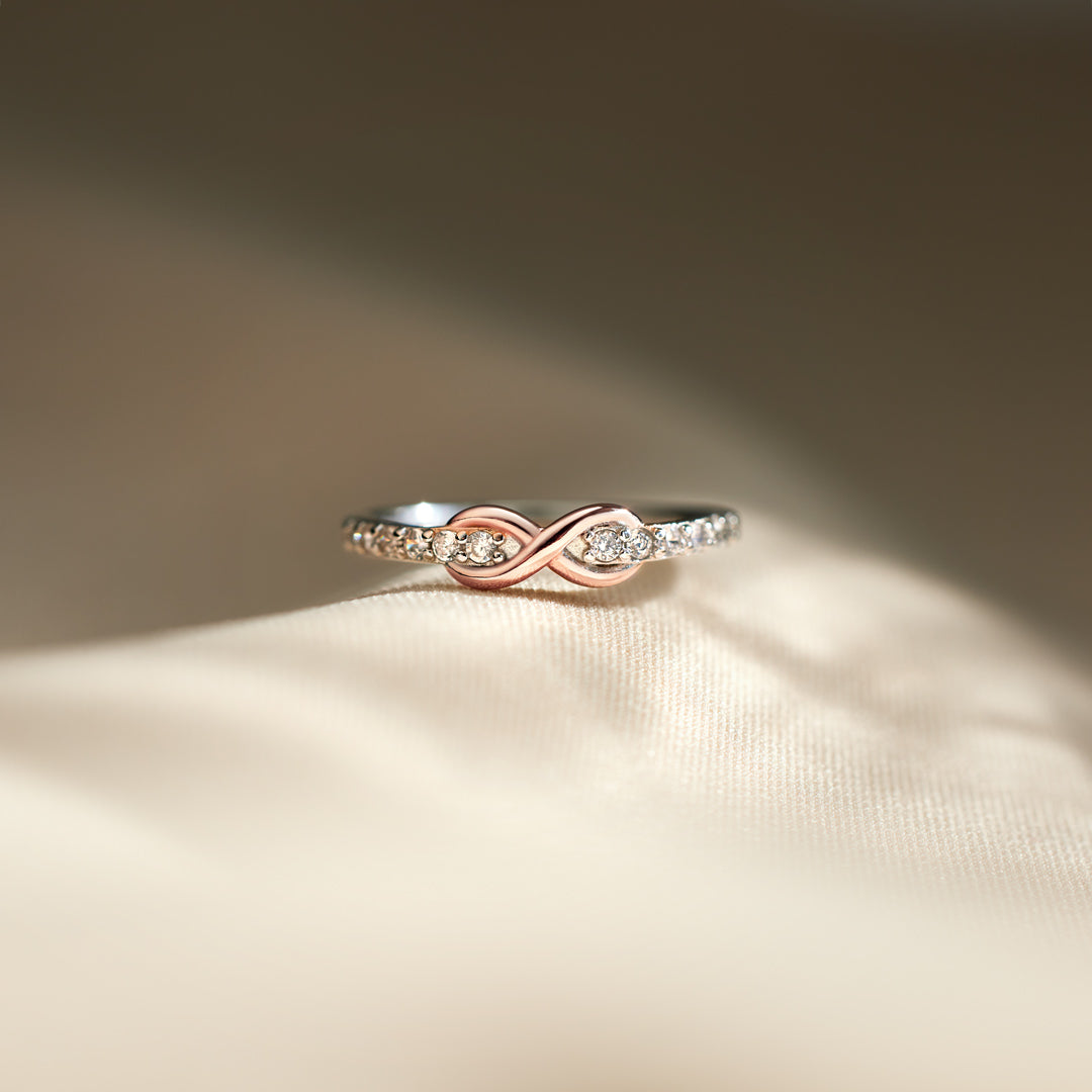 Grandmother & Granddaughter Forever Linked Together Ring