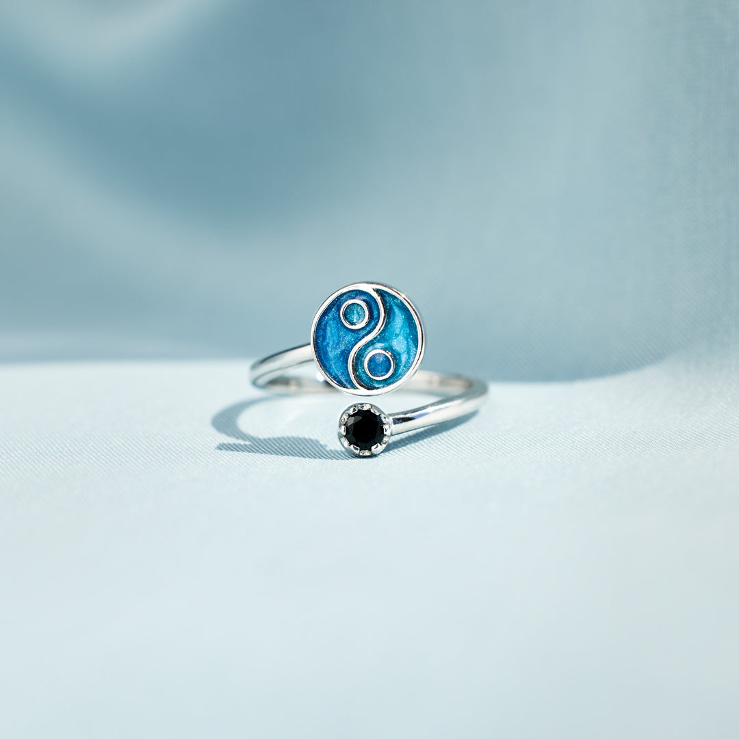 Yin Yang Spinner Fidget Anxiety Ring