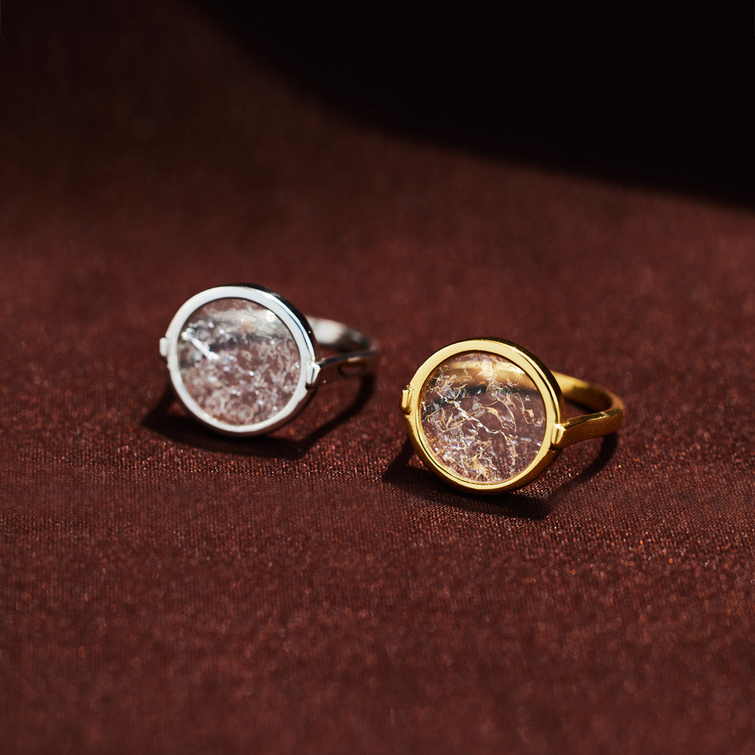 Shattered Glass Ceiling Ring