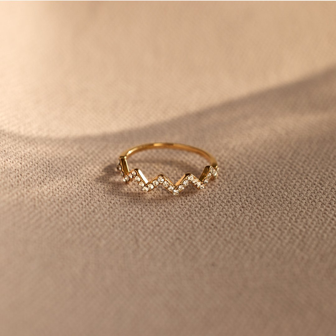 Highs And Lows Ring-Christmas Gift For Friends, Family And Loved Ones