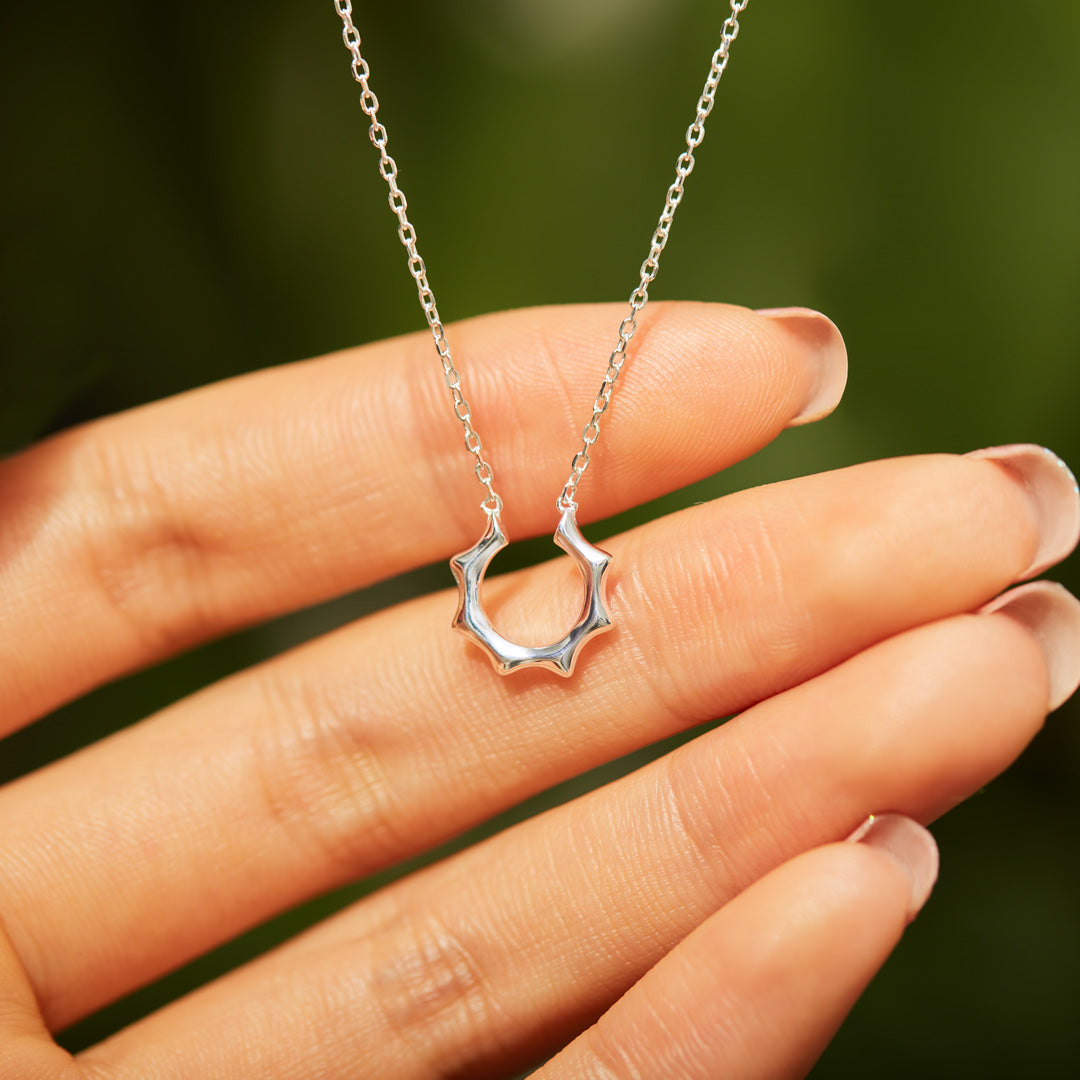 Strong Women Sun Necklace