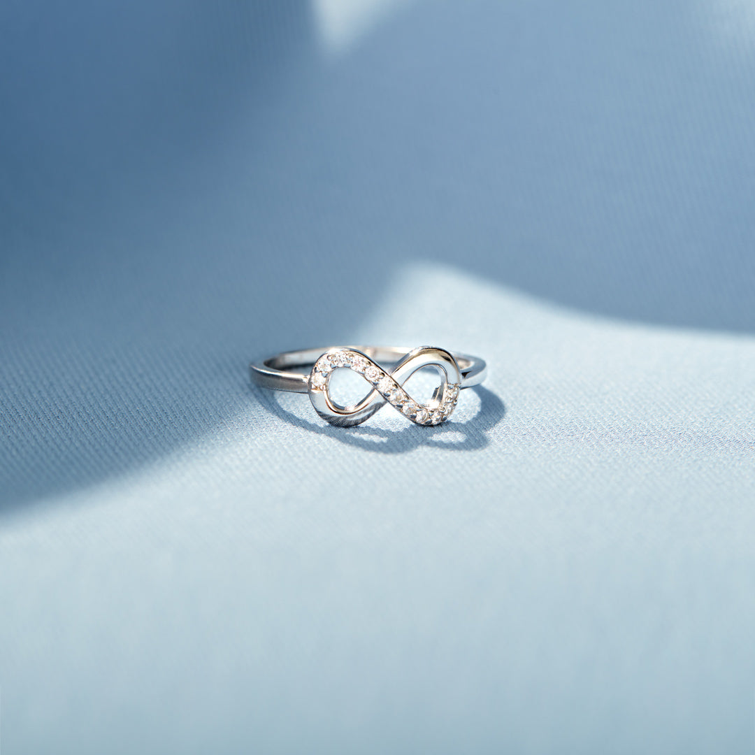 I Love You Until Infinity Runs Out Infinity Ring