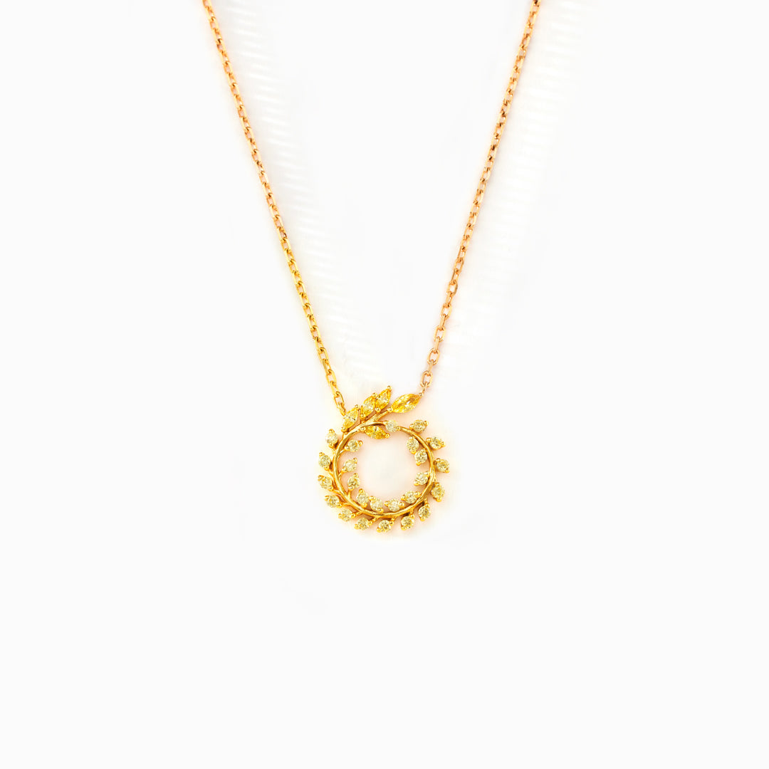 Dear Daughter Golden Circle Necklace