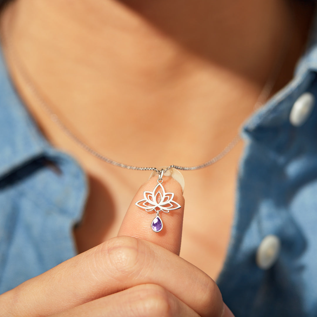 Rebirth Lotus Necklace