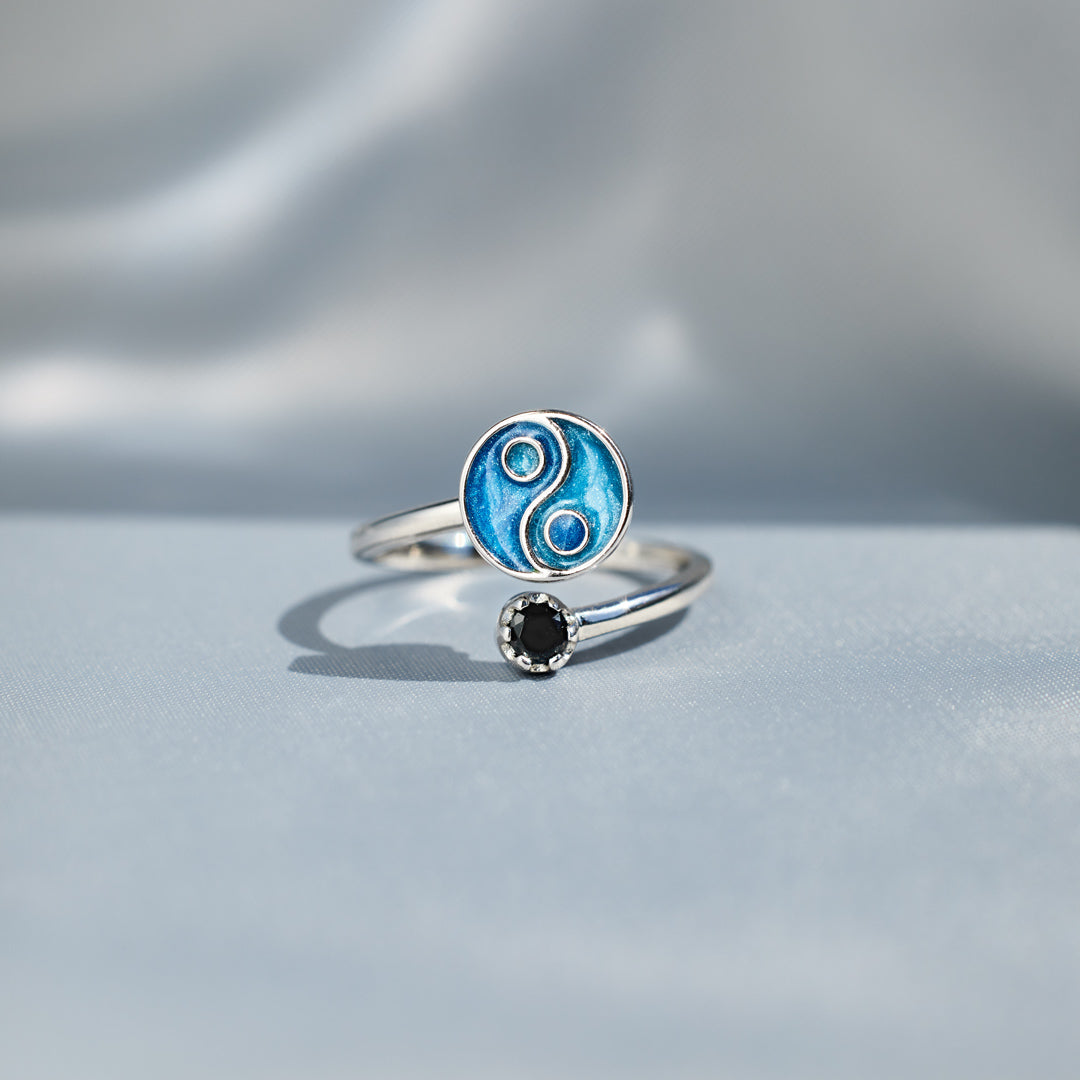 Yin Yang Spinner Fidget Anxiety Ring