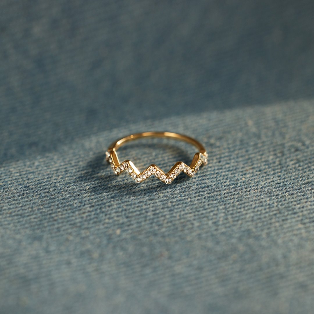 Highs And Lows Ring-Christmas Gift For Friends, Family And Loved Ones