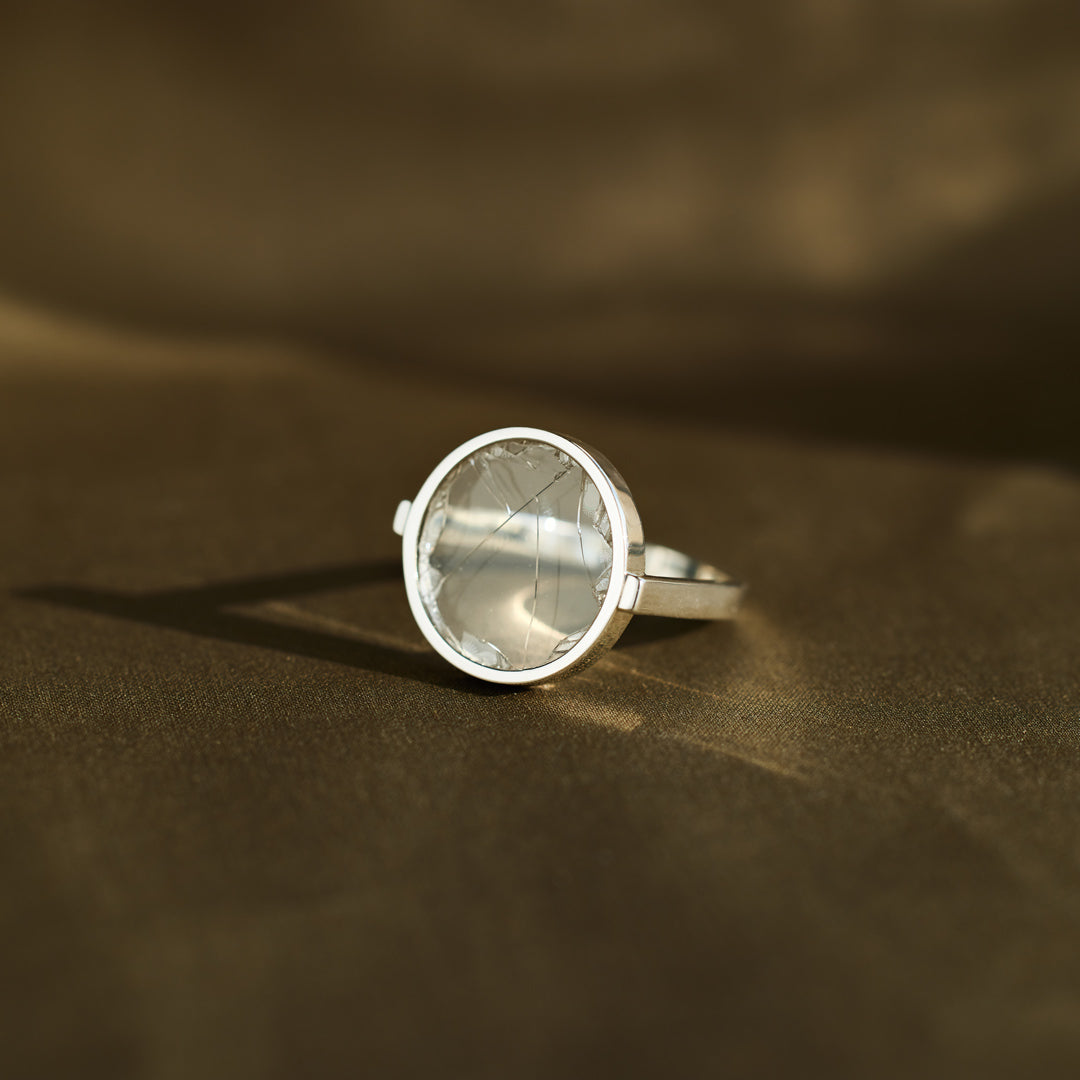 Shattered Glass Ceiling Ring