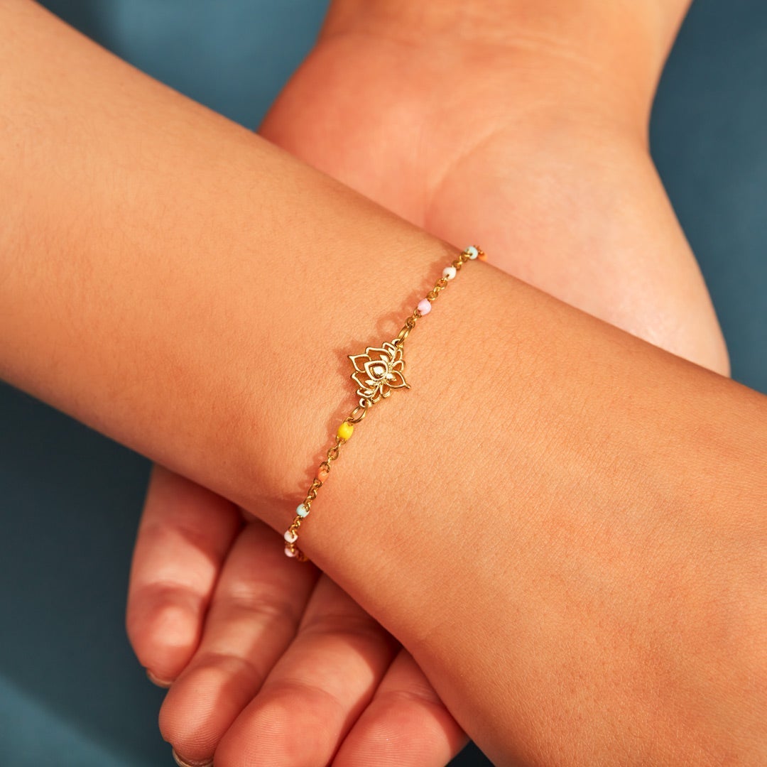 Begin Again Lotus Bracelet